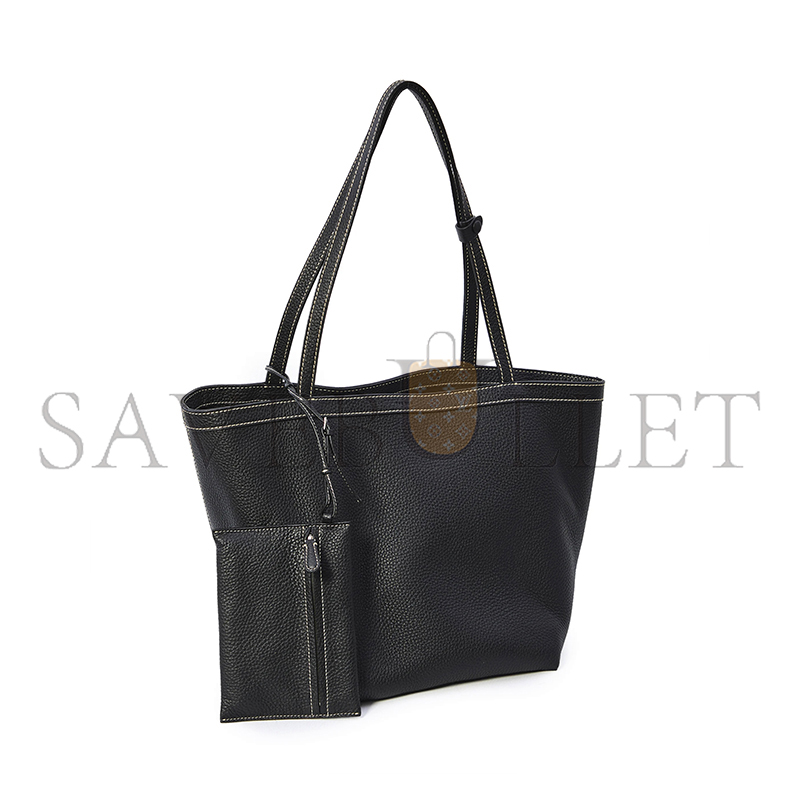 THE ROW PARK TEXTURED-LEATHER TOTE W1893L624BLECS (48.5*29*24cm)